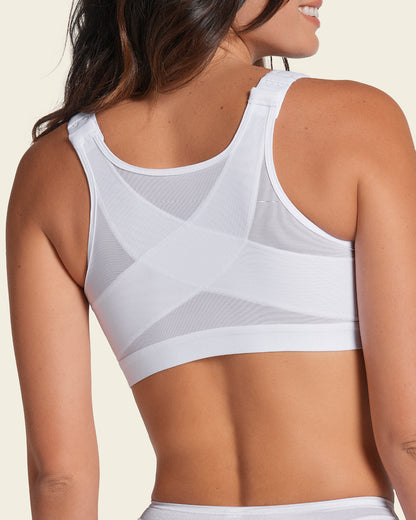 Unlined Wireless Posture Corrector Bra