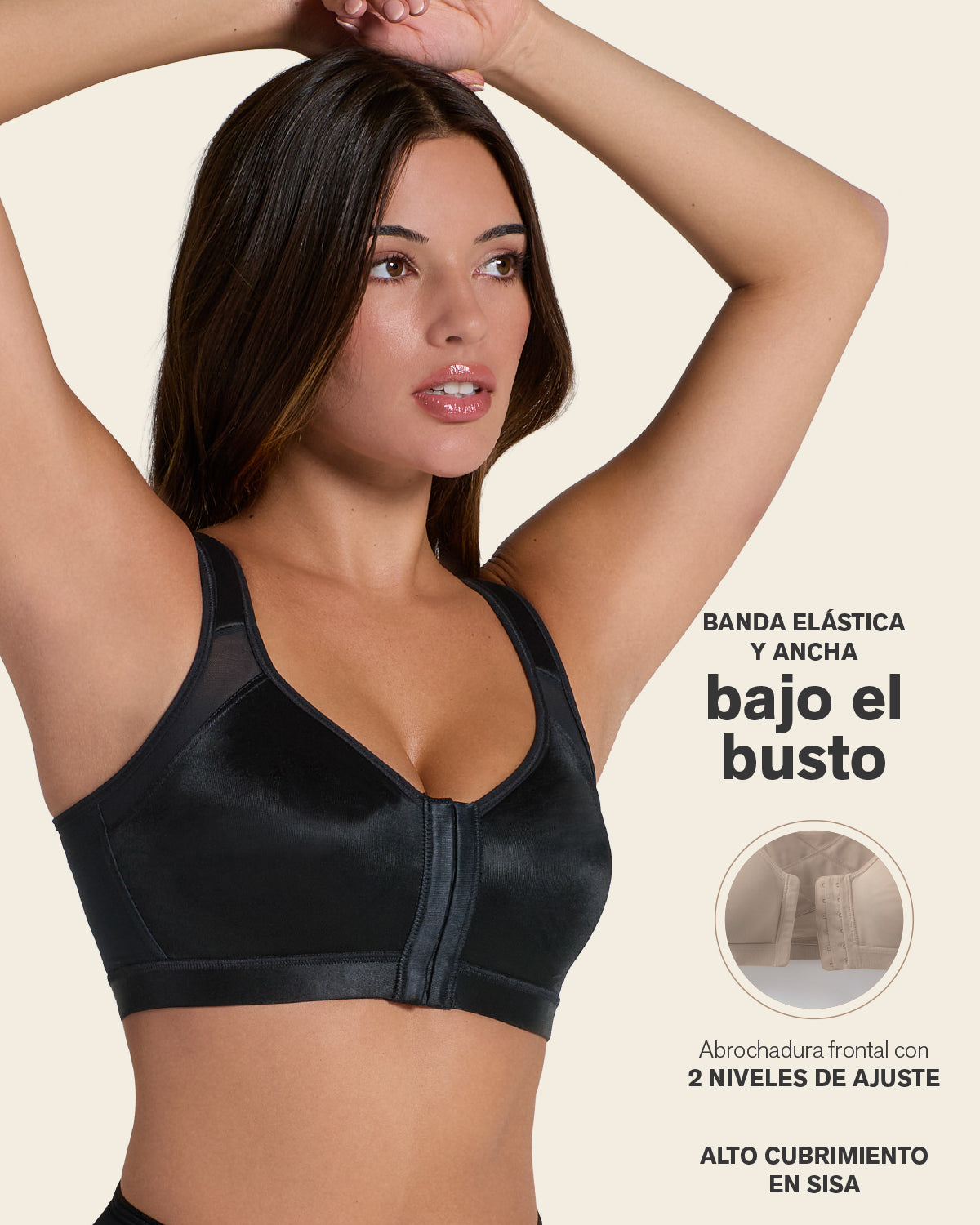 Unlined Wireless Posture Corrector Bra