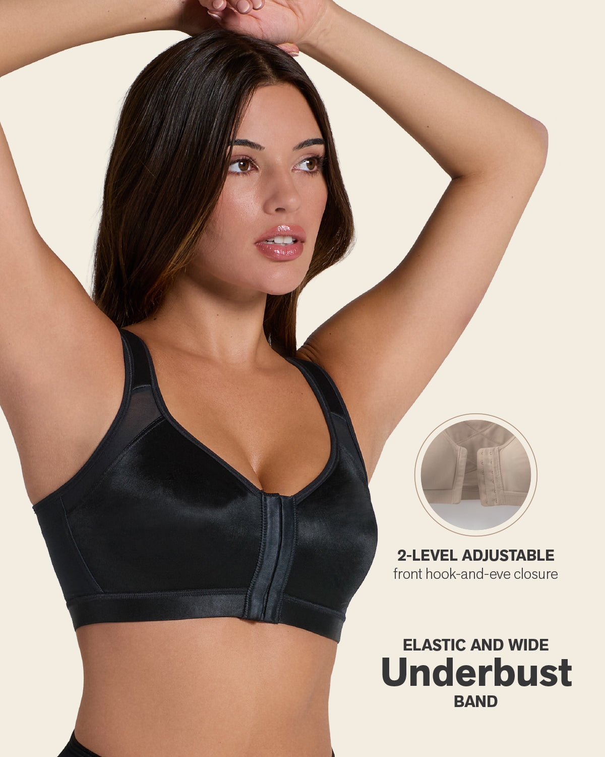 Unlined Wireless Posture Corrector Bra
