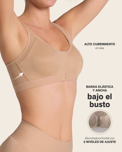 Unlined Wireless Posture Corrector Bra