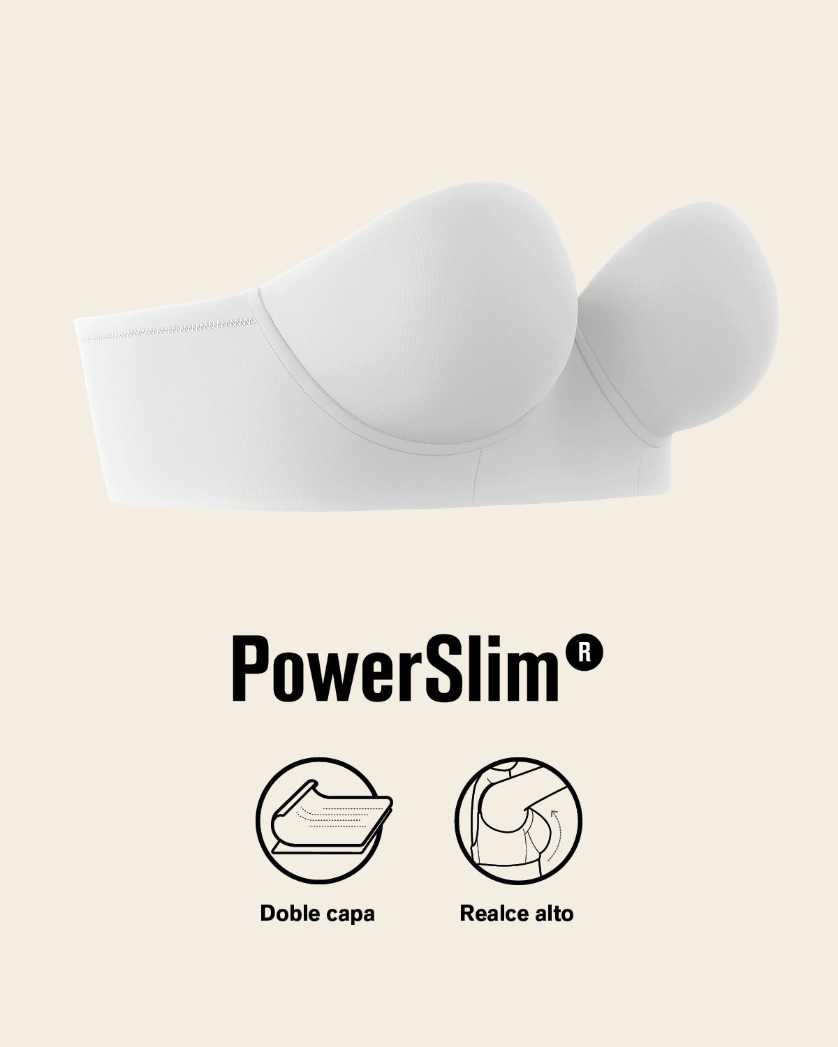 2-Pack Bras 360: Strapless Longline Contouring Bras