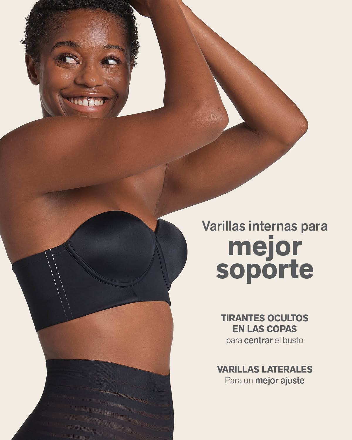 2-Pack Bras 360: Strapless Longline Contouring Bras