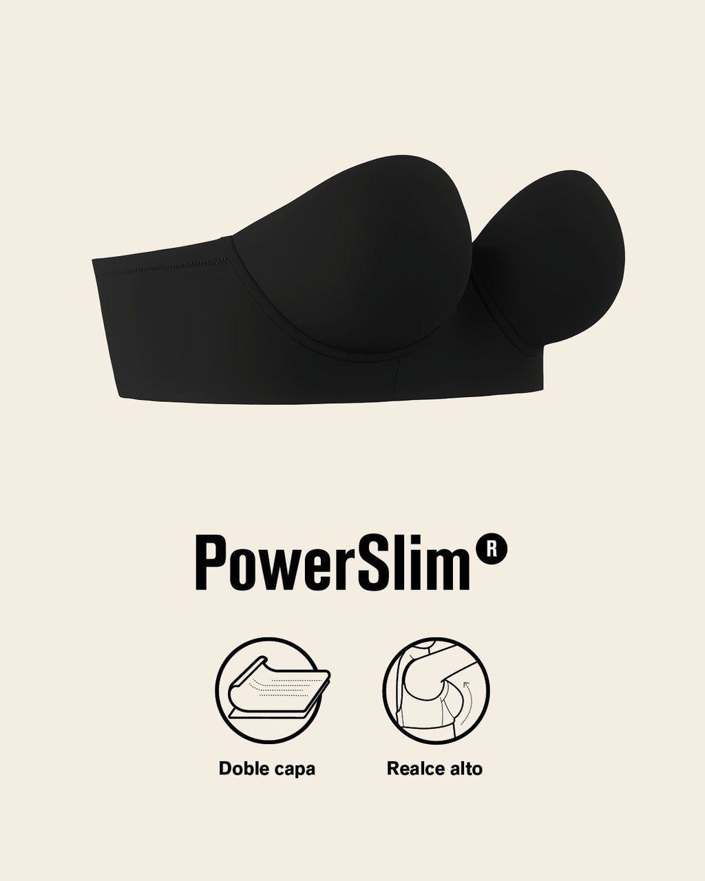 2-Pack Bras 360: Strapless Longline Contouring Bras