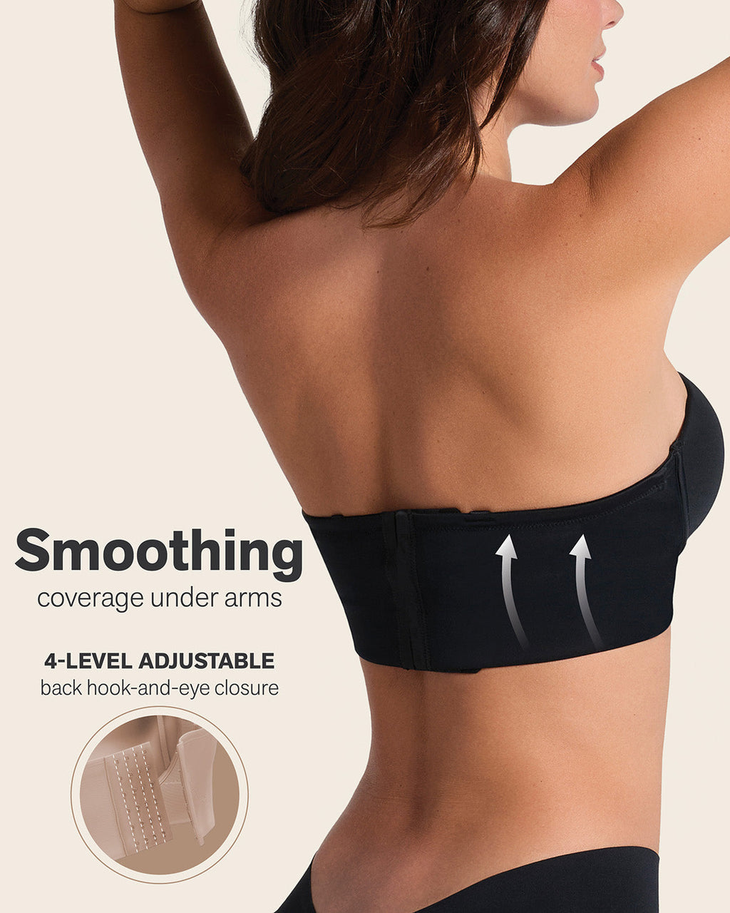 2-Pack Bras 360: Strapless Longline Contouring Bras