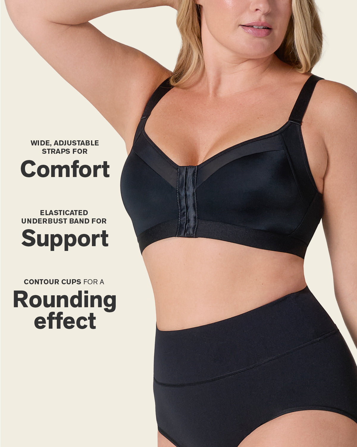 Lightly Lined Wireless Posture Corrector Bra