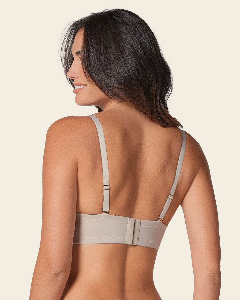Triple Push-Up Strapless Bra