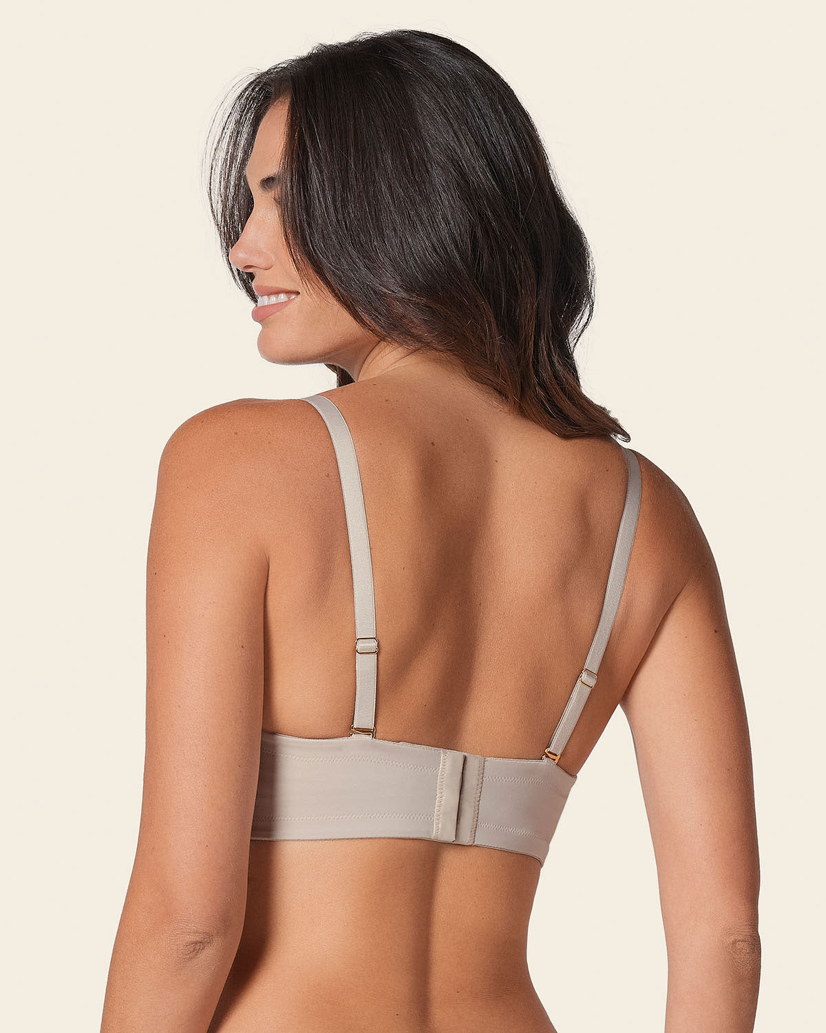 Triple Push-Up Strapless Bra