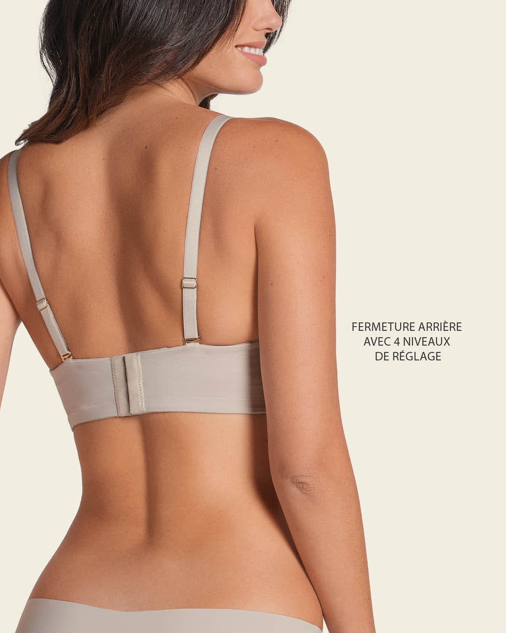 Triple Push-Up Strapless Bra