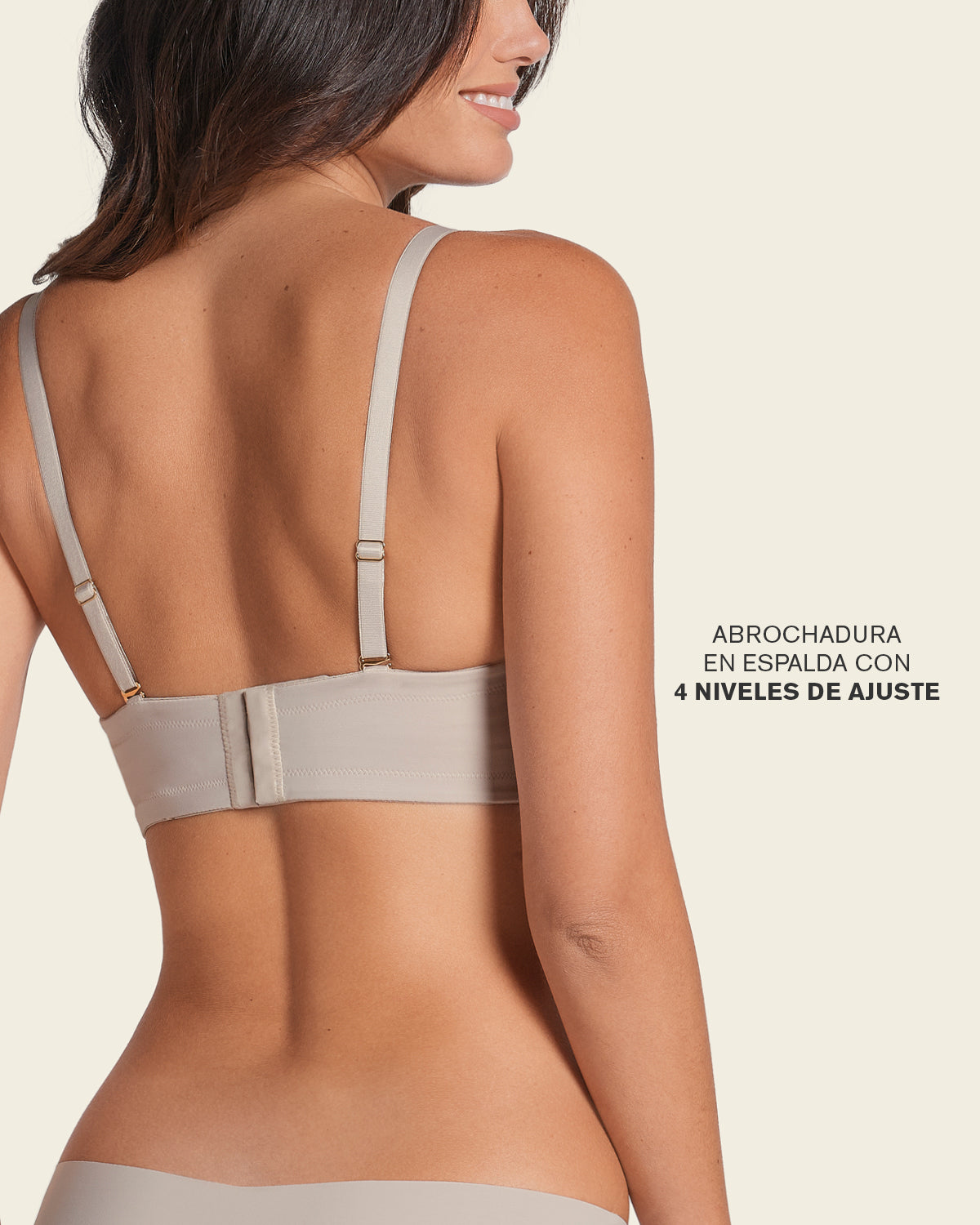 Triple Push-Up Strapless Bra