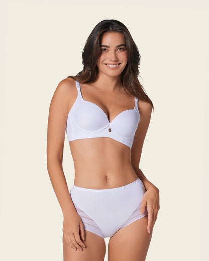 Back Smoothing Bra with Soft Full Coverage Cups