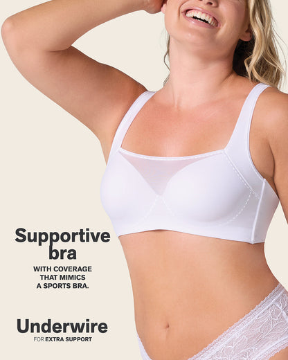 2-Pack Smart Fusion Mesh Front Contouring Bras