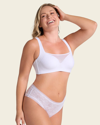 2-Pack Smart Fusion Mesh Front Contouring Bras