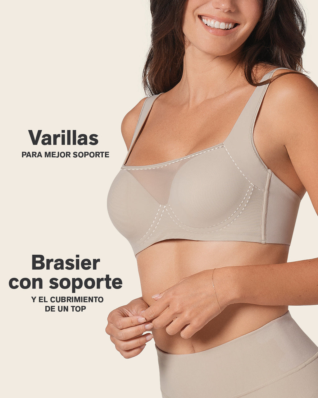 2-Pack Smart Fusion Mesh Front Contouring Bras
