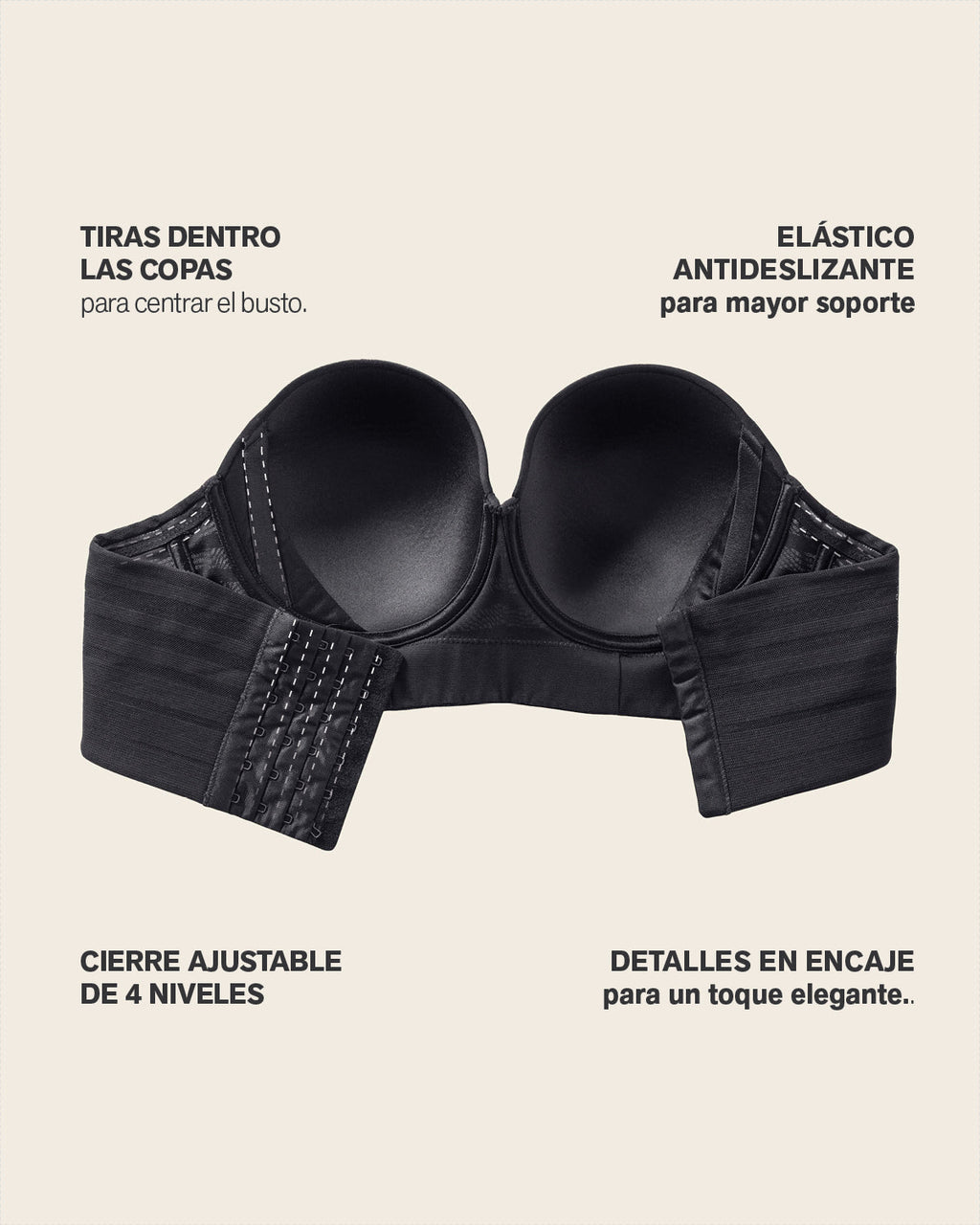 Strapless Bra with Underwire