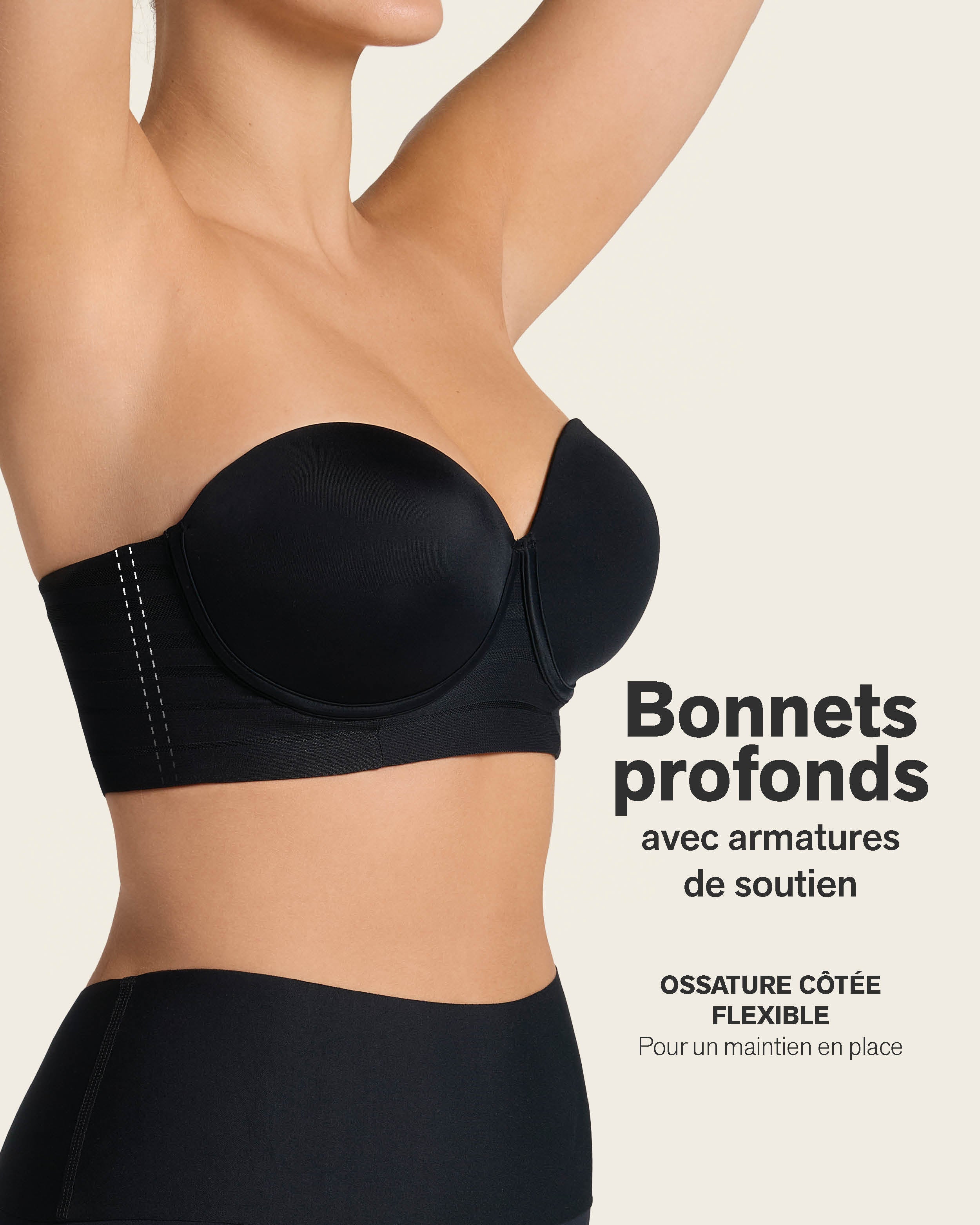 Strapless Bra with Underwire
