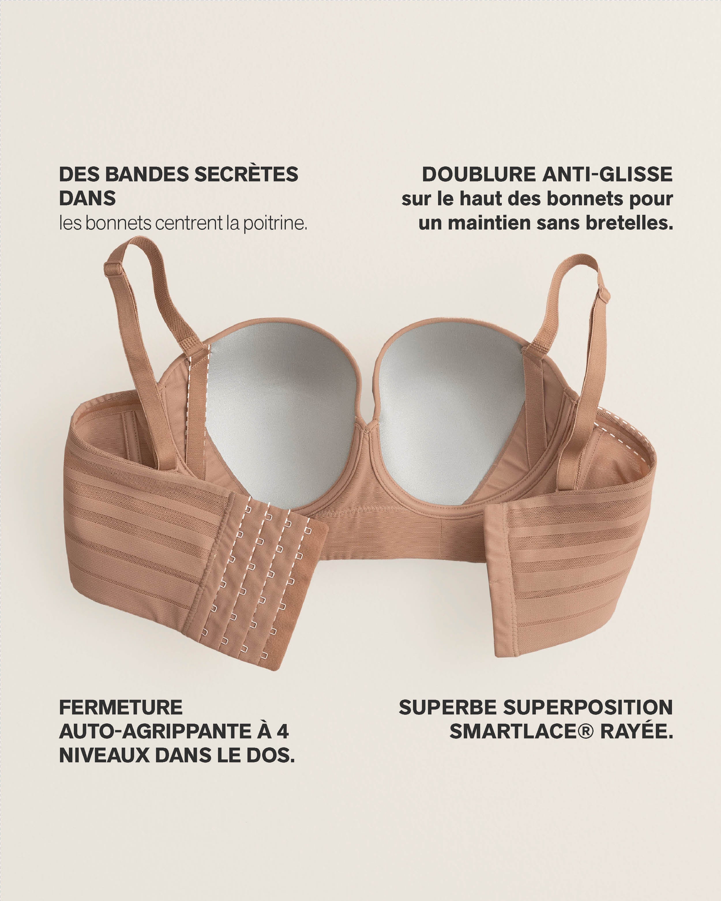 Strapless Bra with Underwire