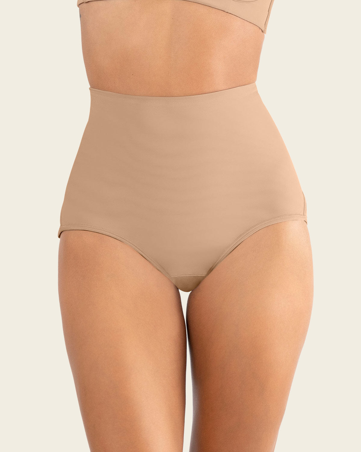 Firm Compression Postpartum Panty with Adjustable Belly Wrap