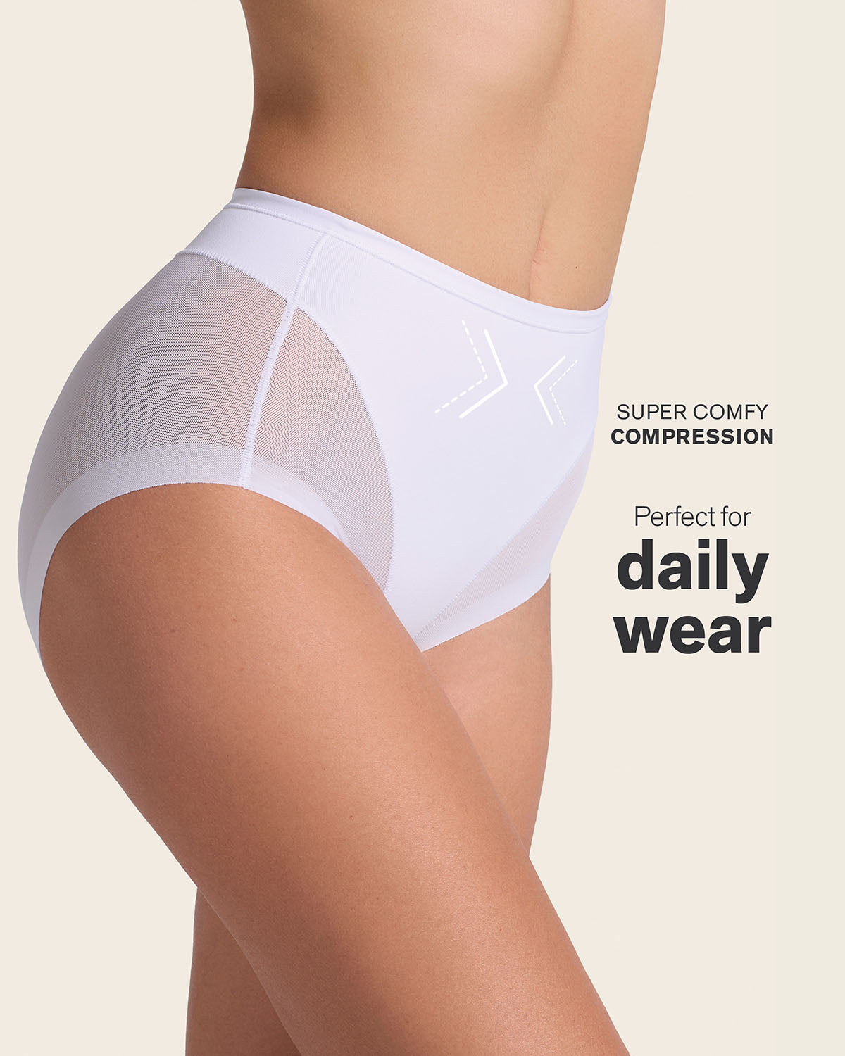 2-Pack Truly Undetectable Comfy Shaper Panties