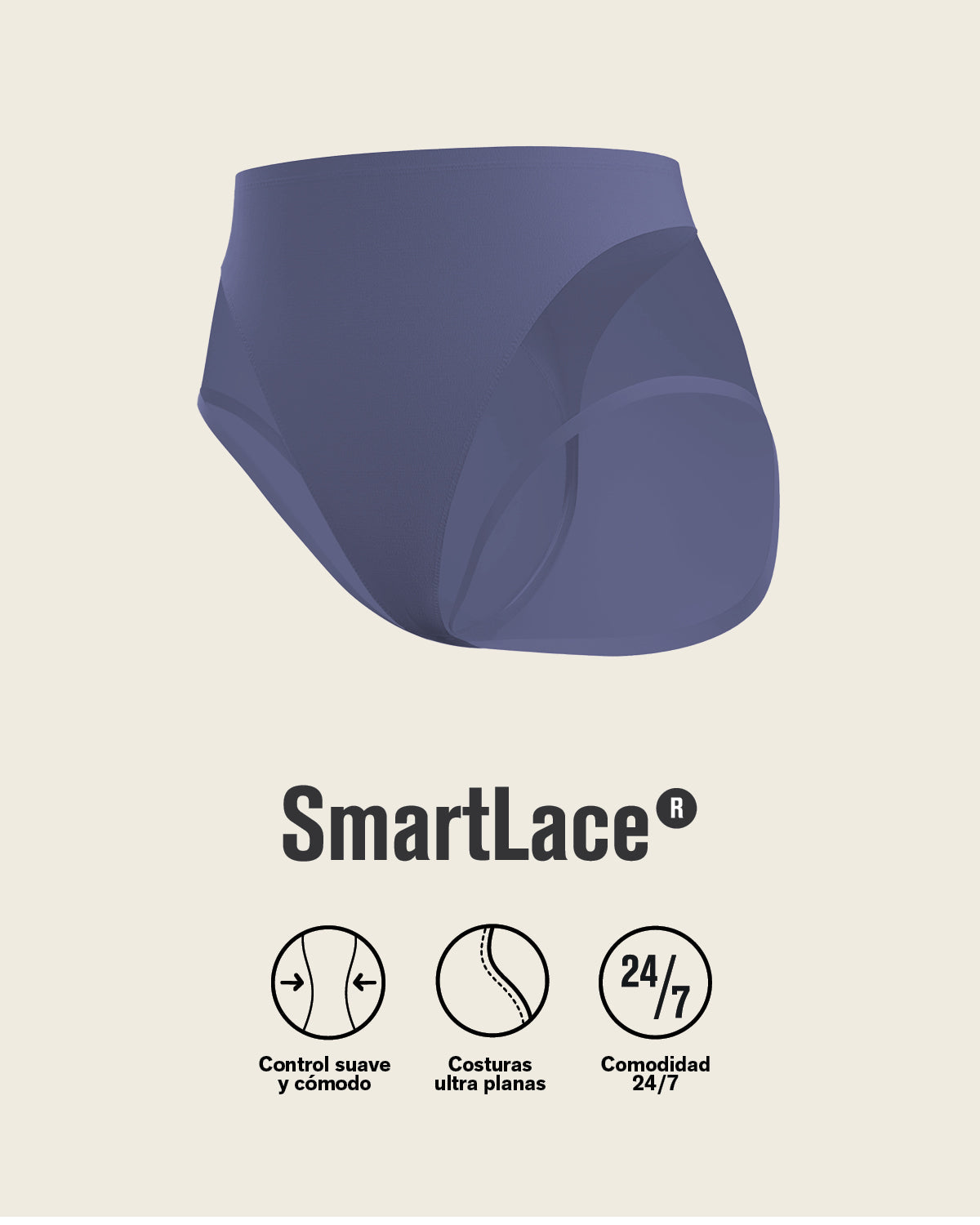 2-Pack Truly Undetectable Comfy Shaper Panties