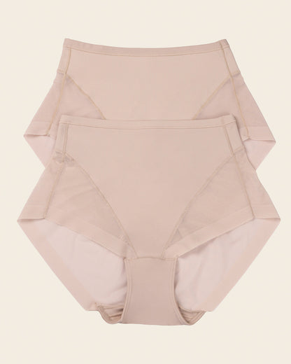 2-Pack Truly Undetectable Comfy Shaper Panties