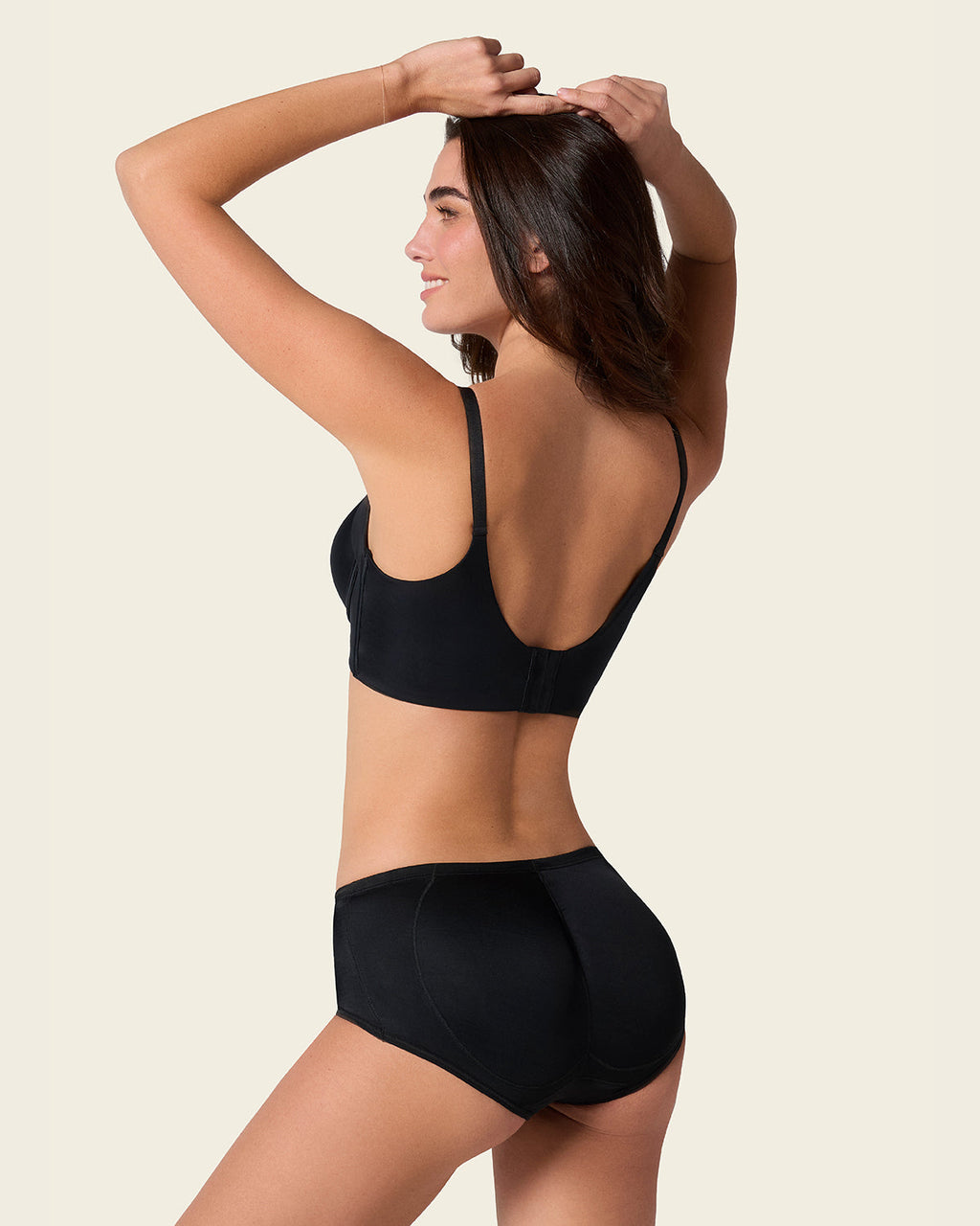 PadUp Panty & PadUp Short in Black and Nude