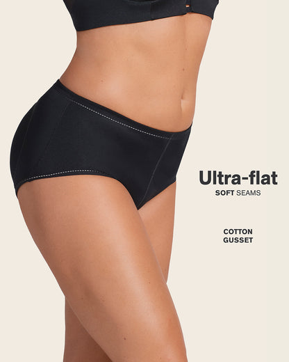 PadUp Panty & PadUp Short in Black and Nude
