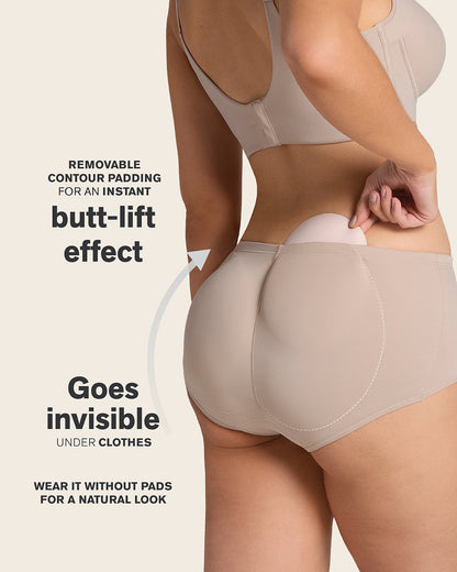 PadUp Panty & PadUp Short in Nude