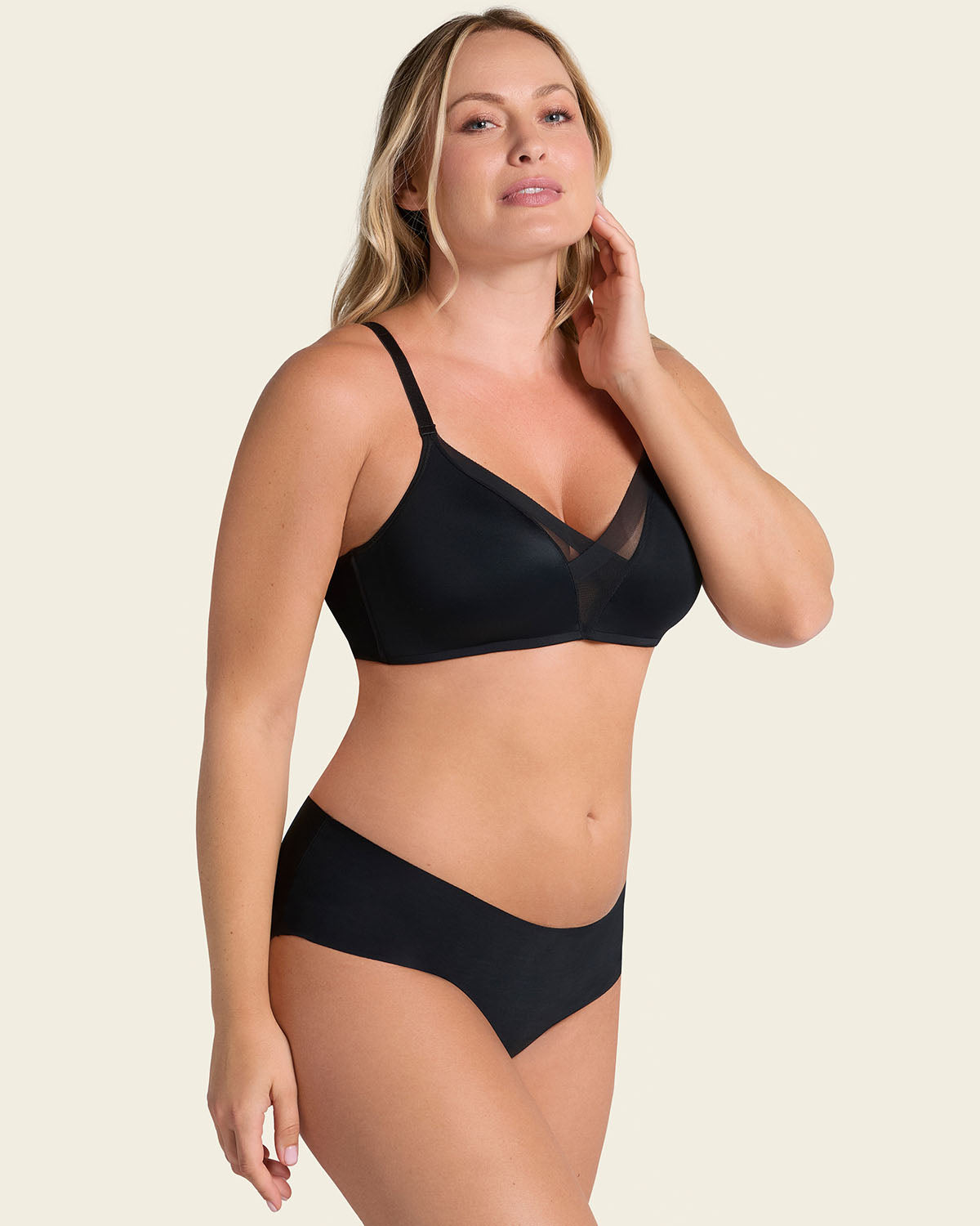 3-Pack No Ride-Up Seamless Hiphugger Panties