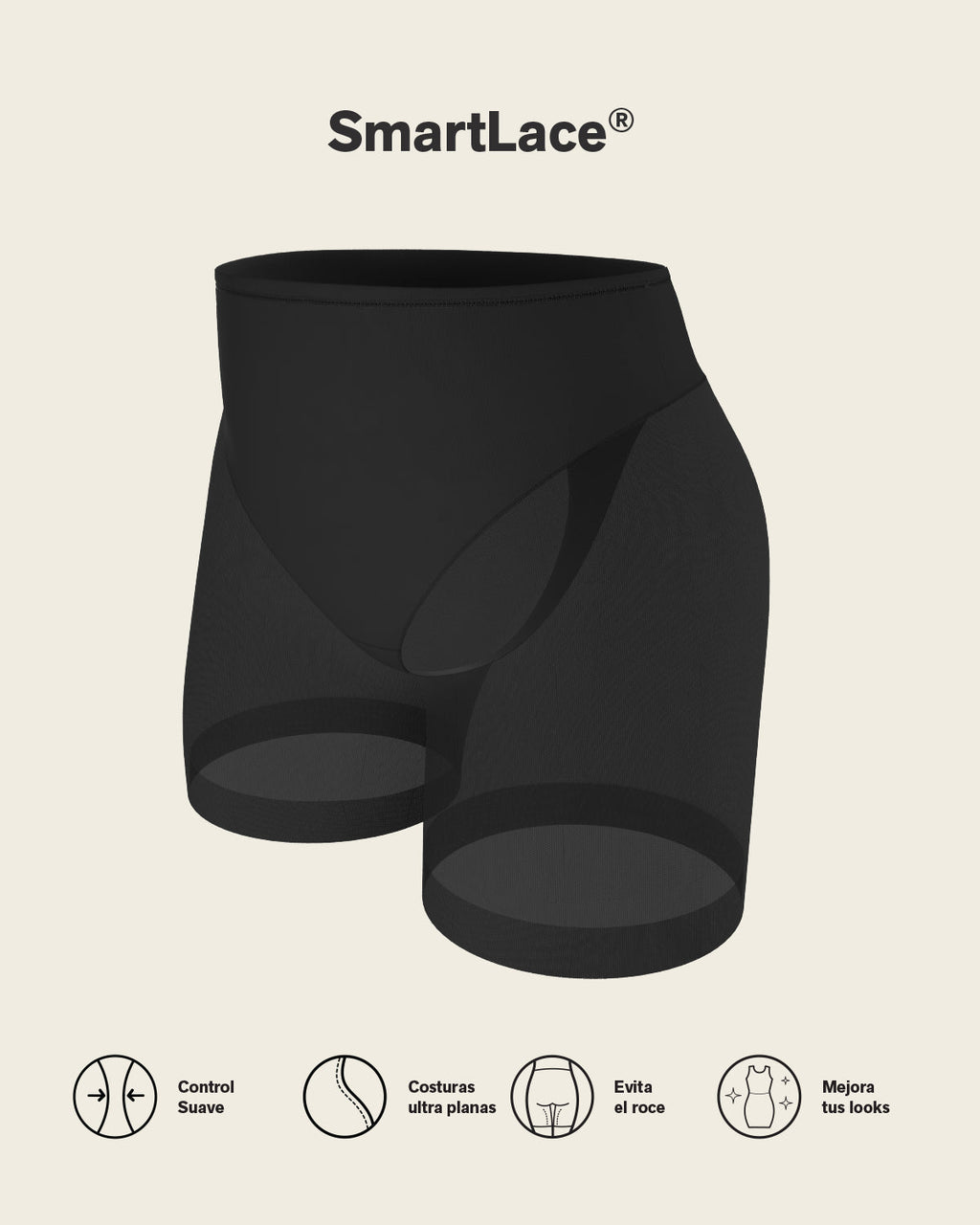 Sheer Shaper Panty Short