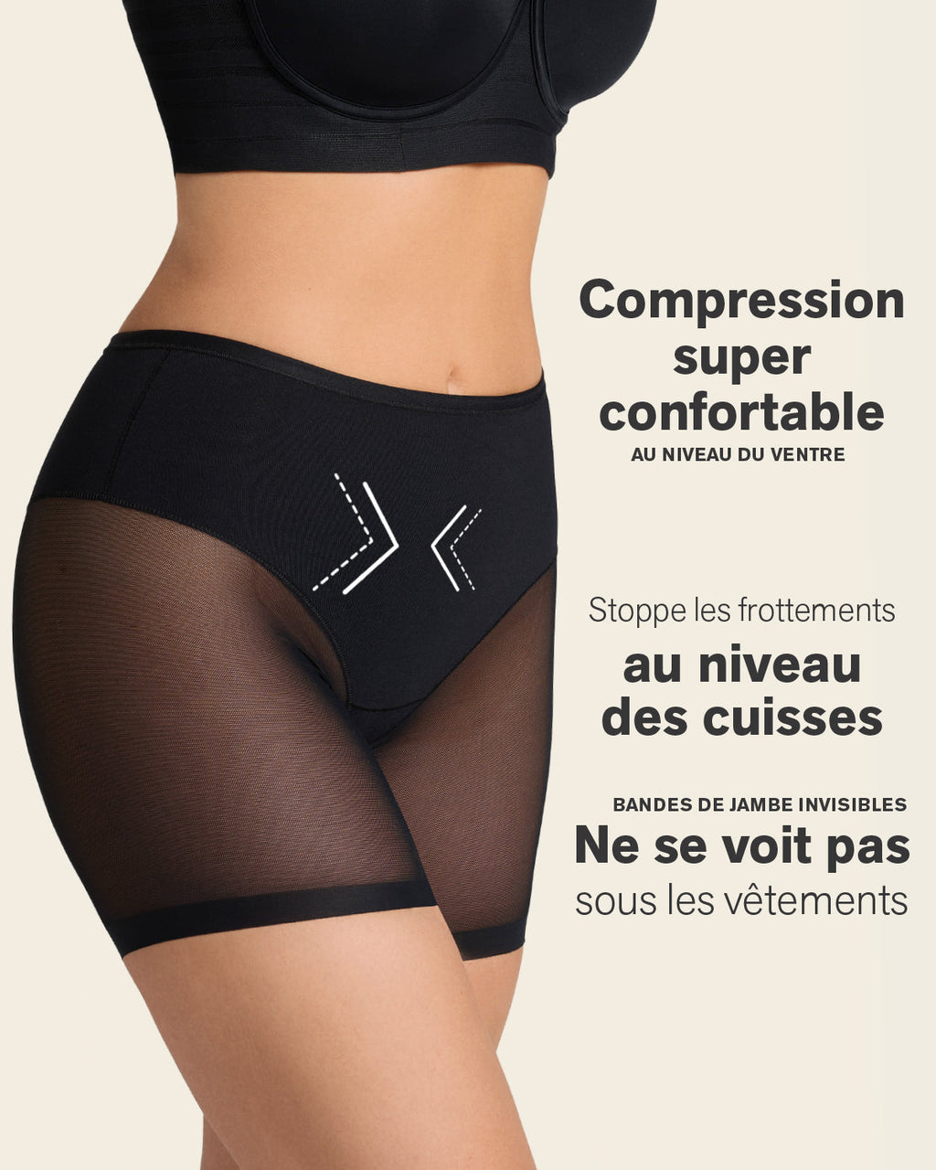 2-Pack Truly Undetectable Sheer Shaper Shorts