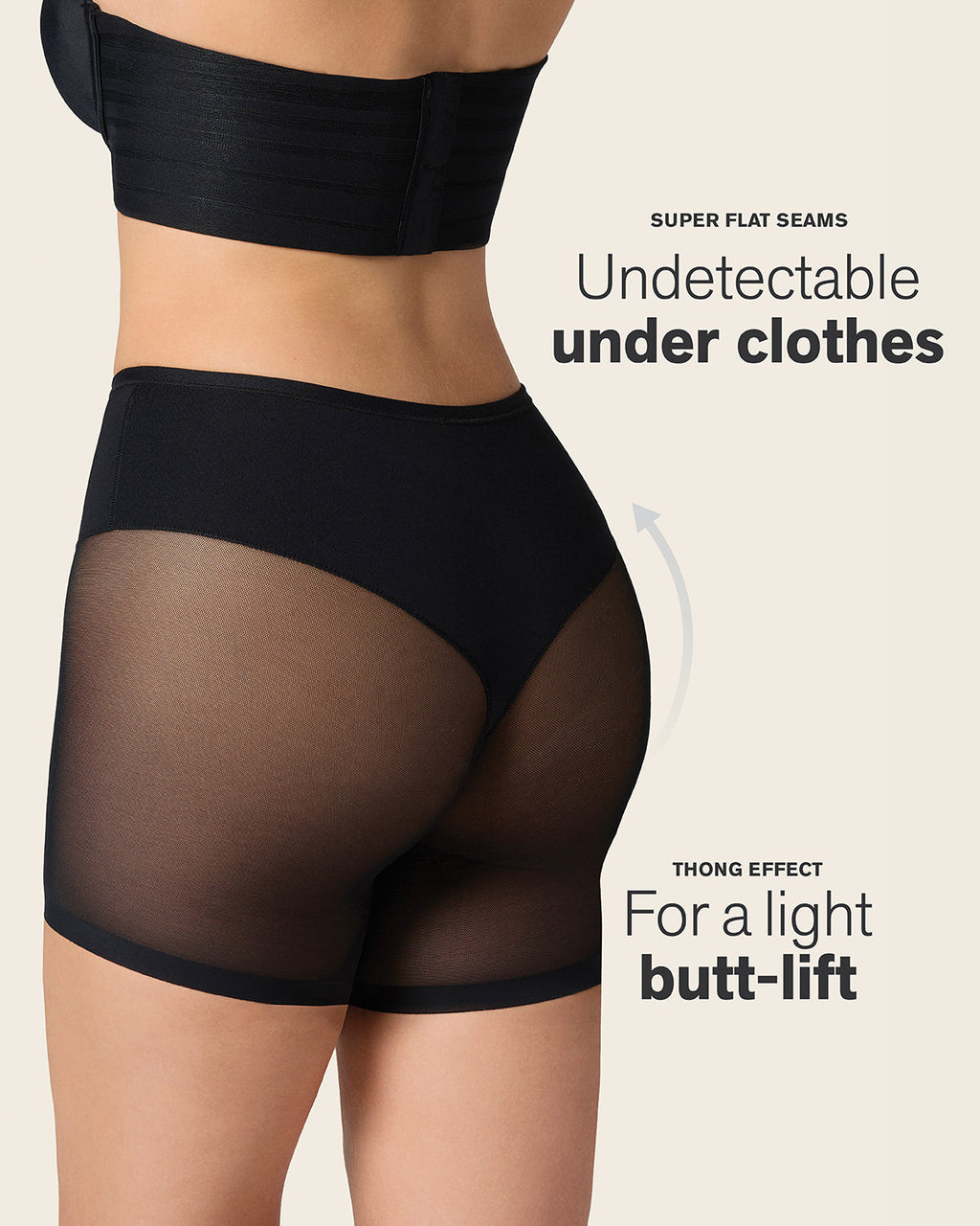 2-Pack Truly Undetectable Sheer Shaper Shorts