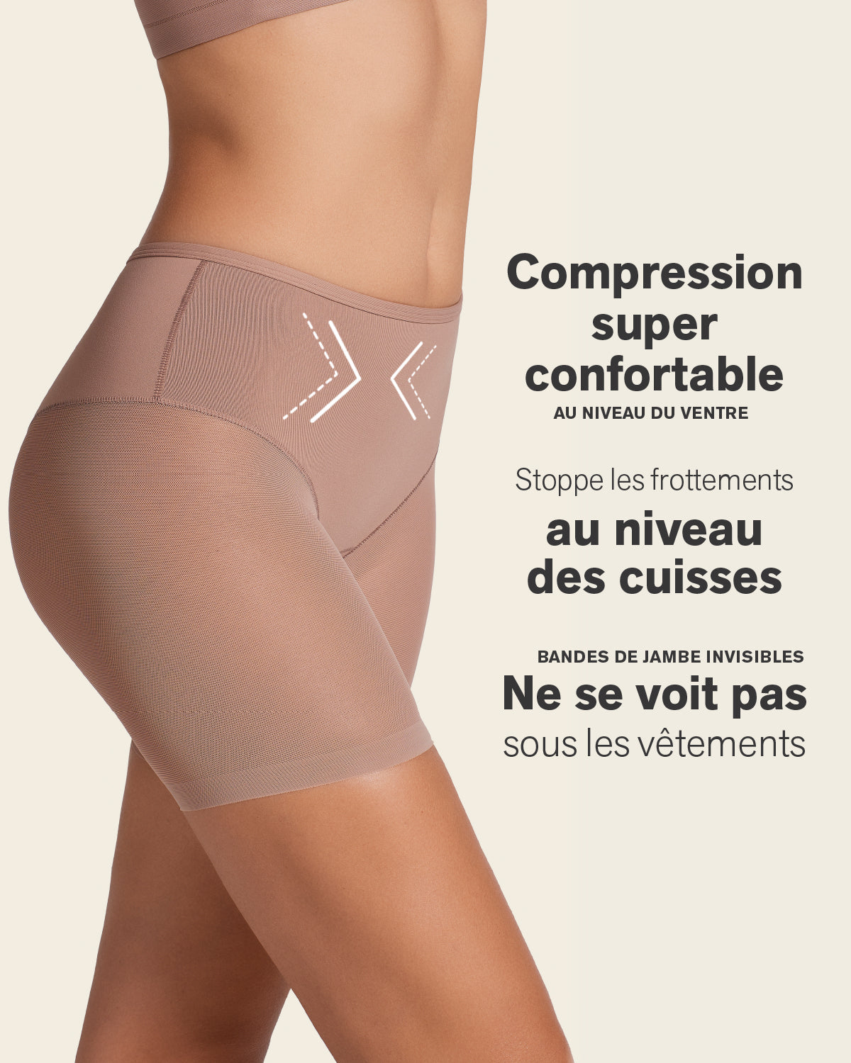 2-Pack Truly Undetectable Sheer Shaper Shorts
