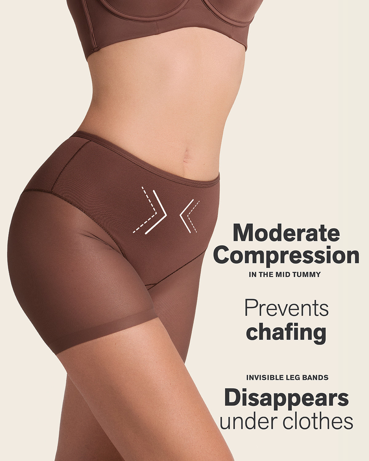 Sheer Shaper Panty Short