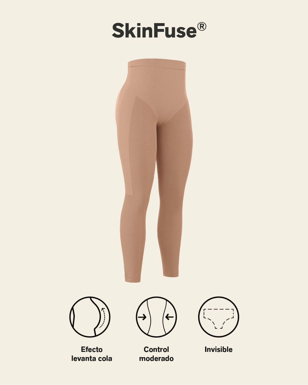 Invisible High-Waisted Capri Shaper