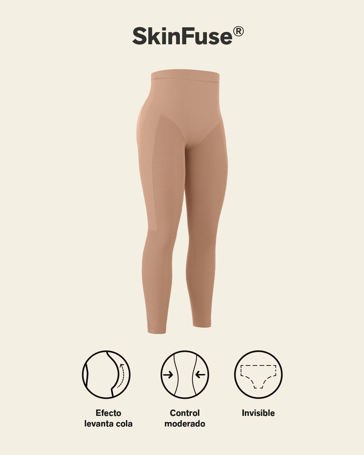 Invisible High-Waisted Capri Shaper