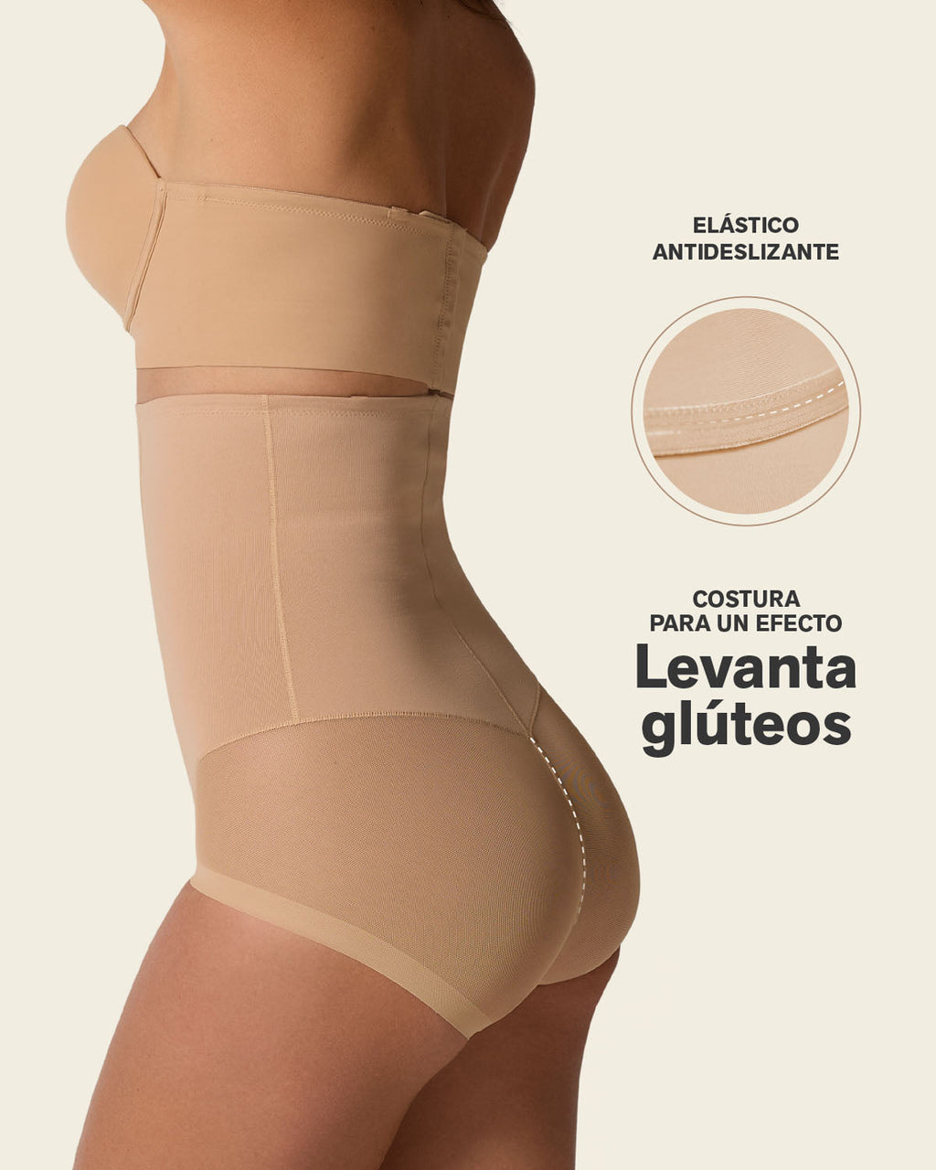 Extra High-Waisted Sheer Bottom Sculpting Shaper Panty
