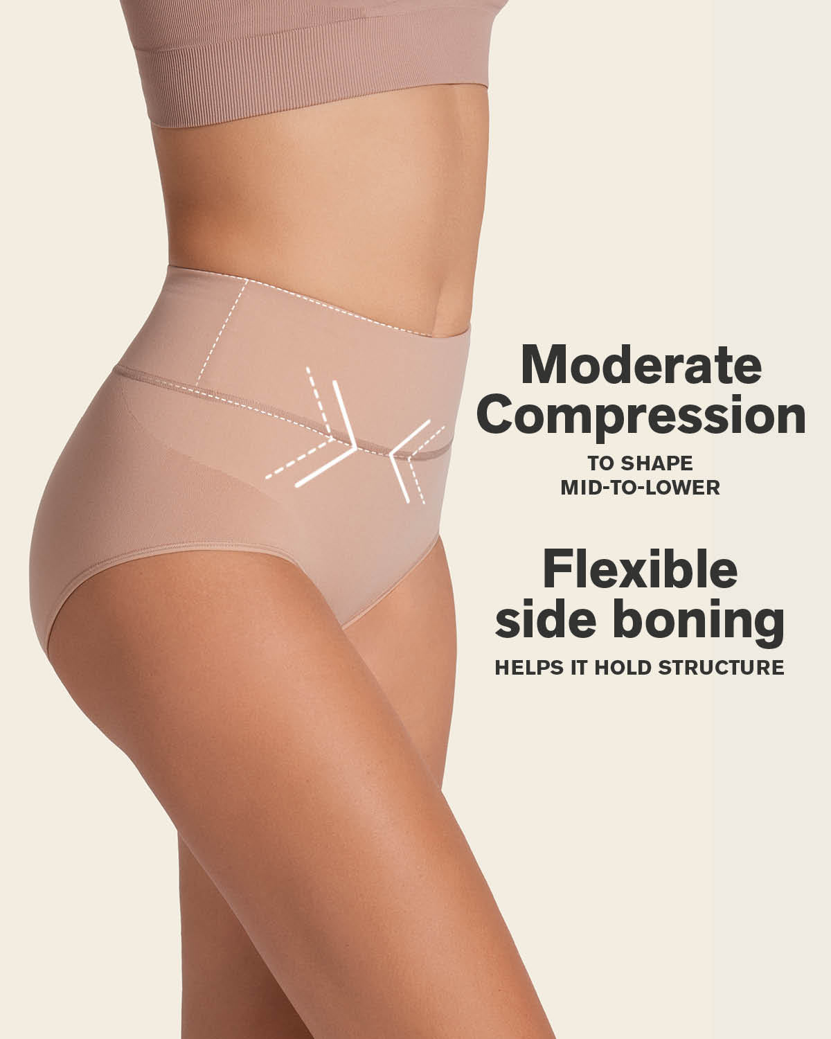 3-Pack High-Waisted Classic Sculpting Briefs