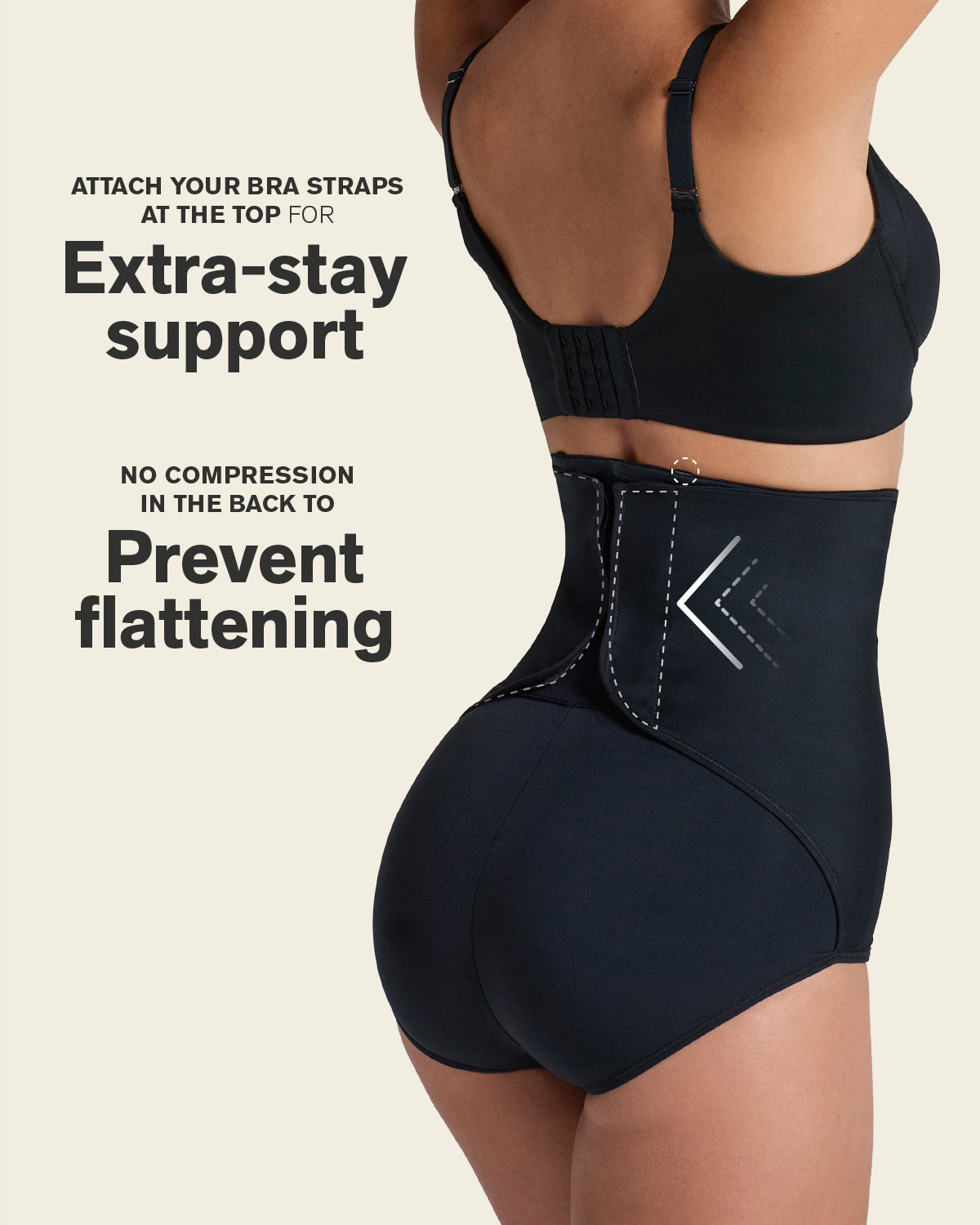 Firm Compression Post Surgical Panty w/ Adjustable Belly Wrap