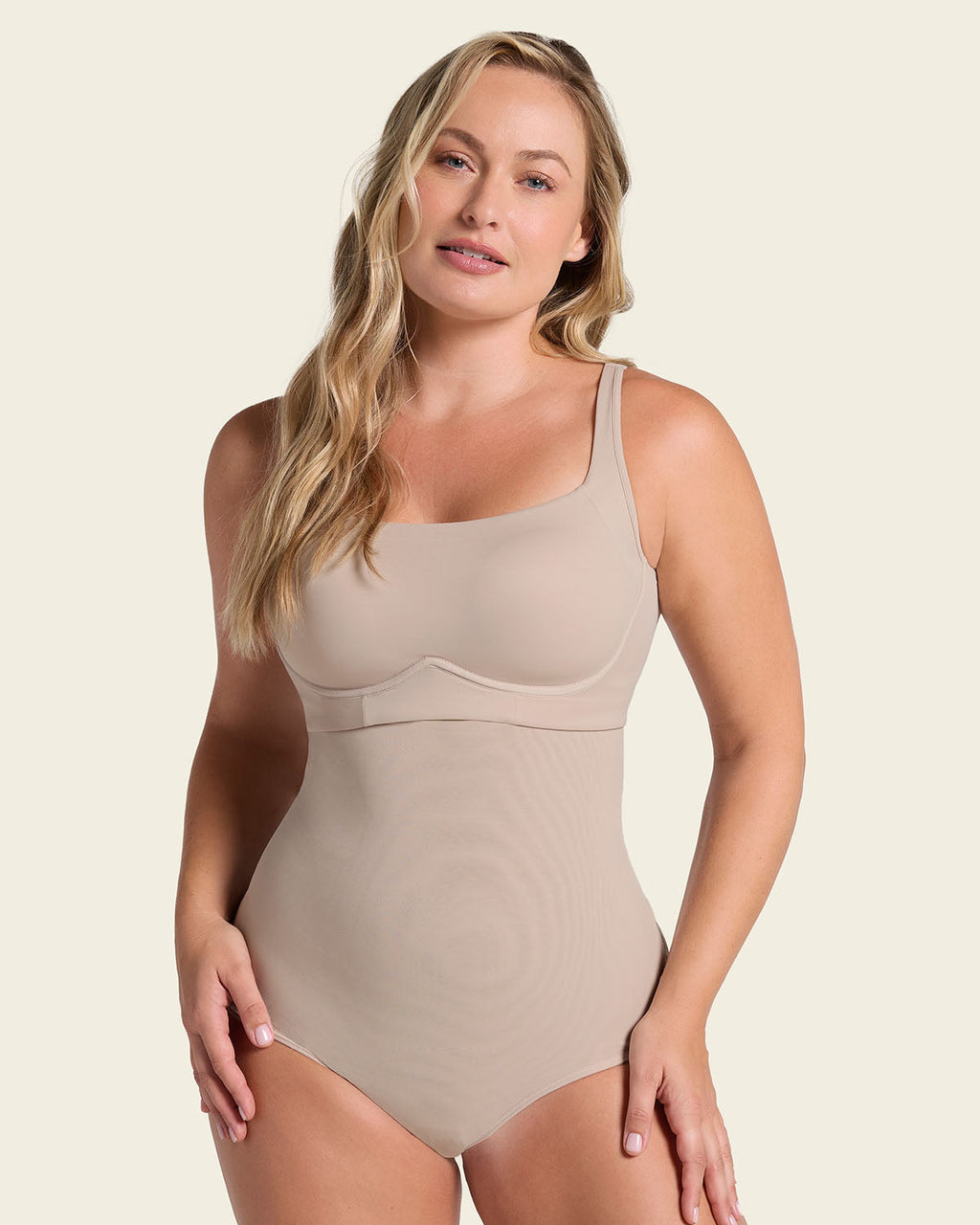 Firm Compression Post Surgical Panty w/ Adjustable Belly Wrap