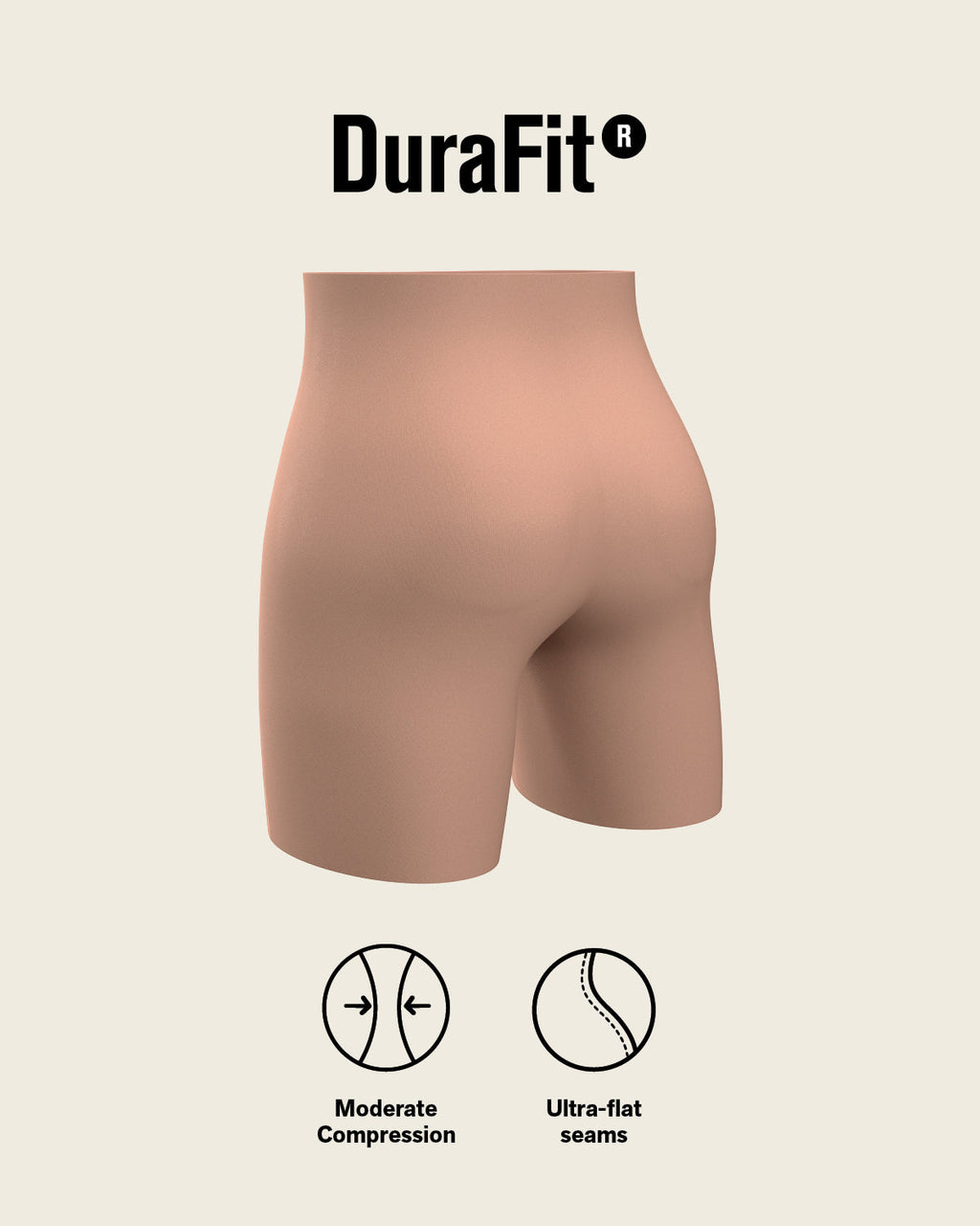 Undetectable Padded Butt Lifter Shaper Short