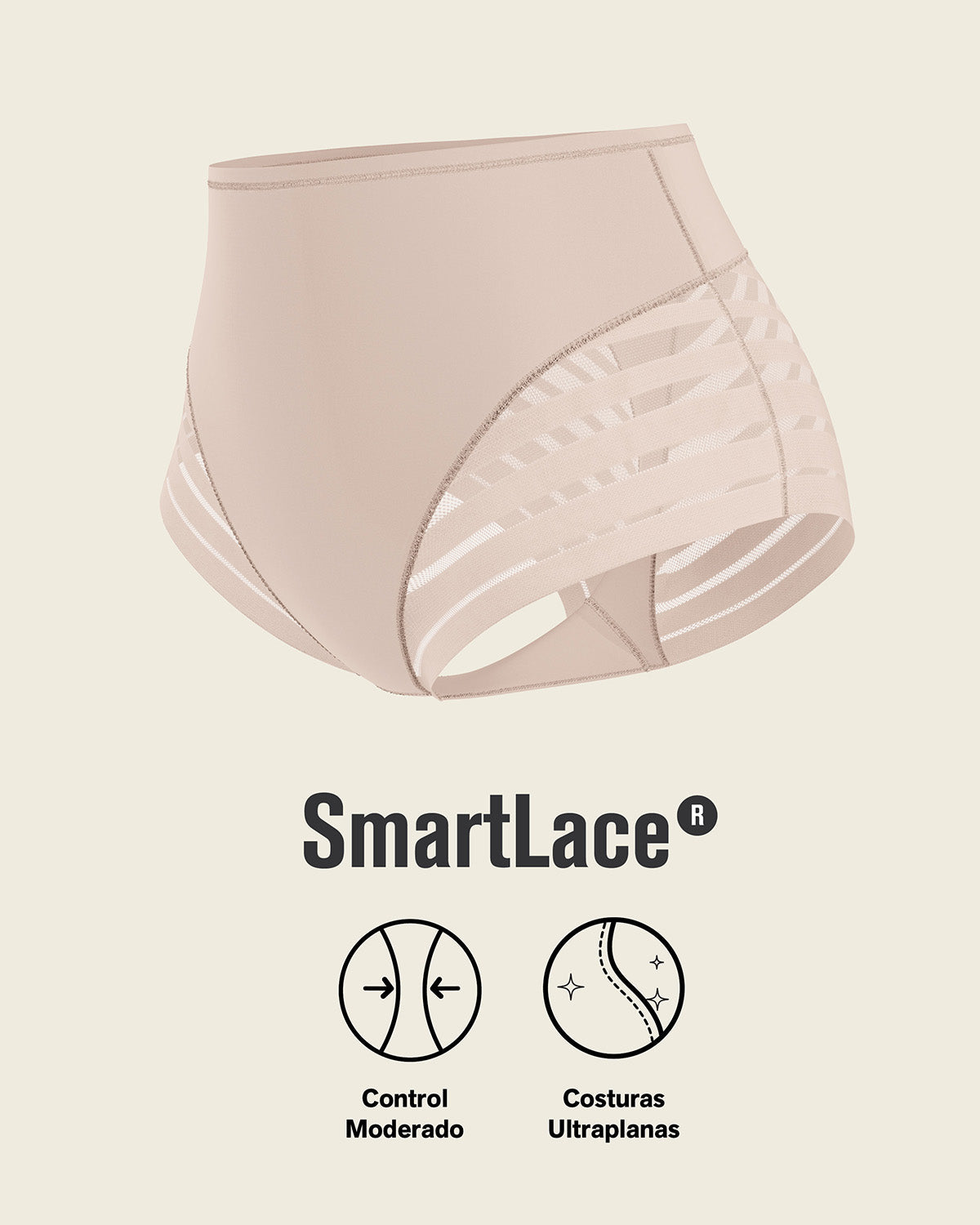 Daily Bra & Stripe Undetectable in Nude