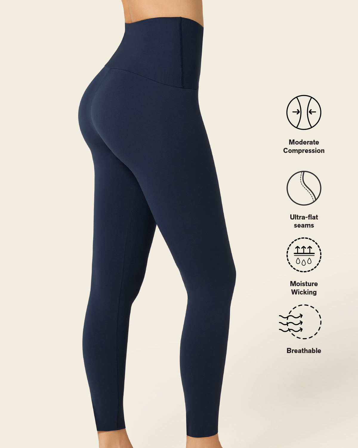 Super-Soft Moderate Compression 25" Legging