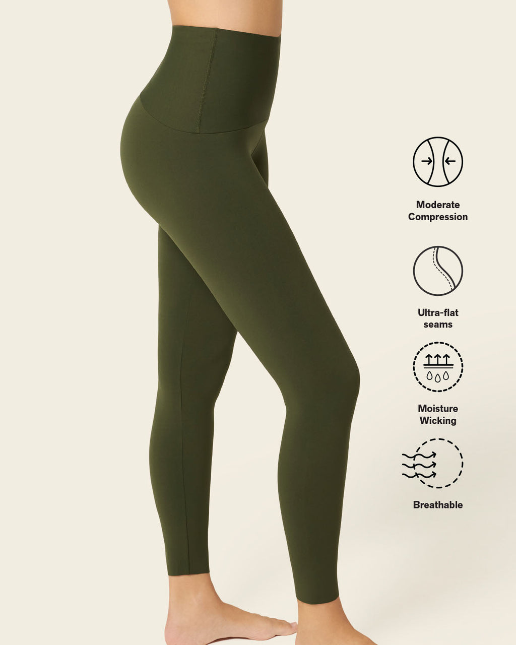 Super-Soft Moderate Compression 25" Legging