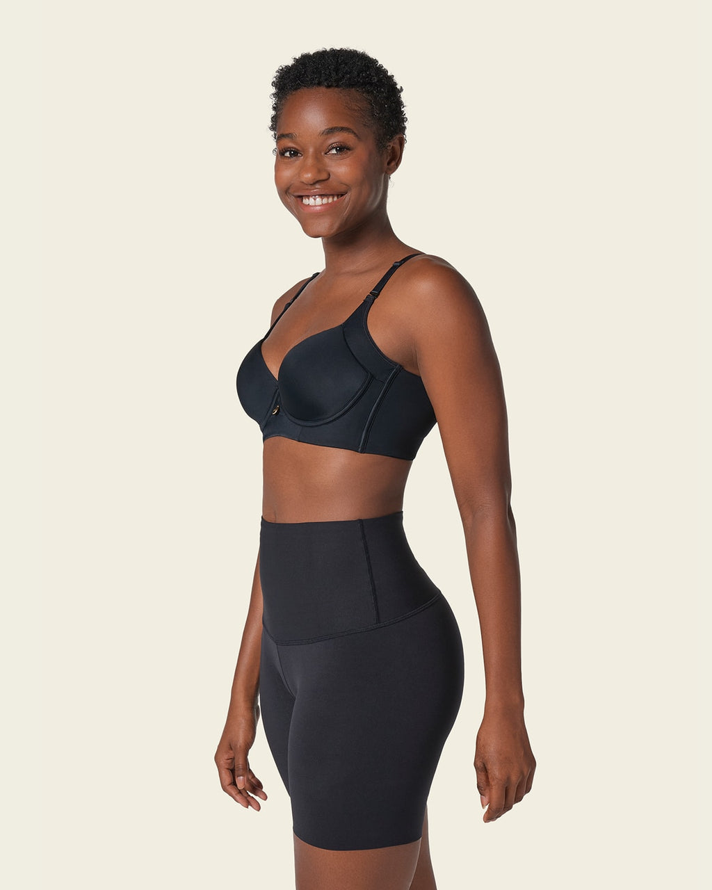 Moderate High-Waisted Shaper Short