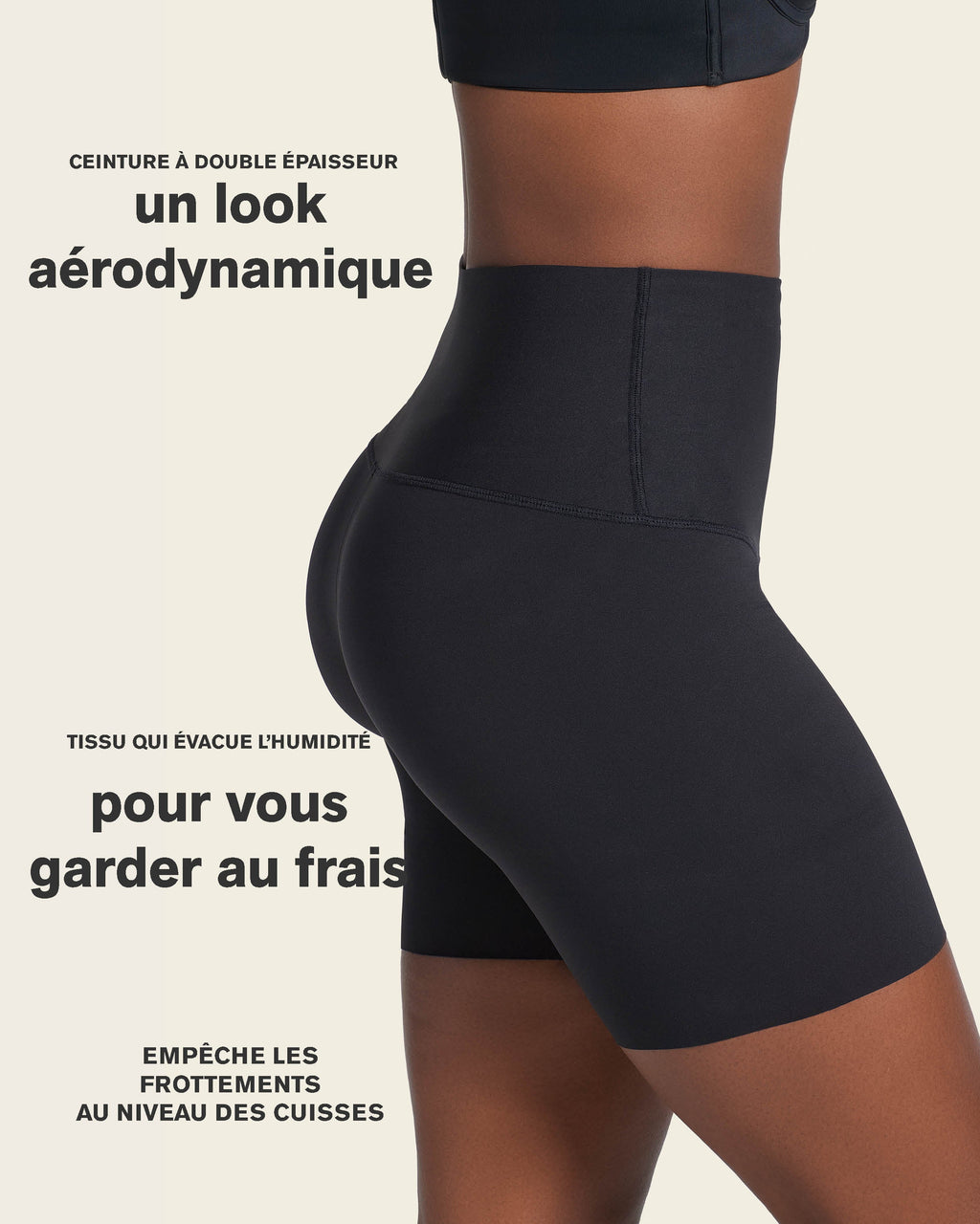 Moderate High-Waisted Shaper Short