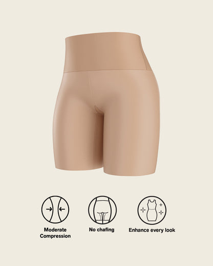Moderate High-Waisted Shaper Short