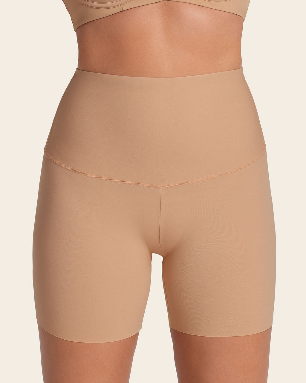 Moderate High-Waisted Shaper Short