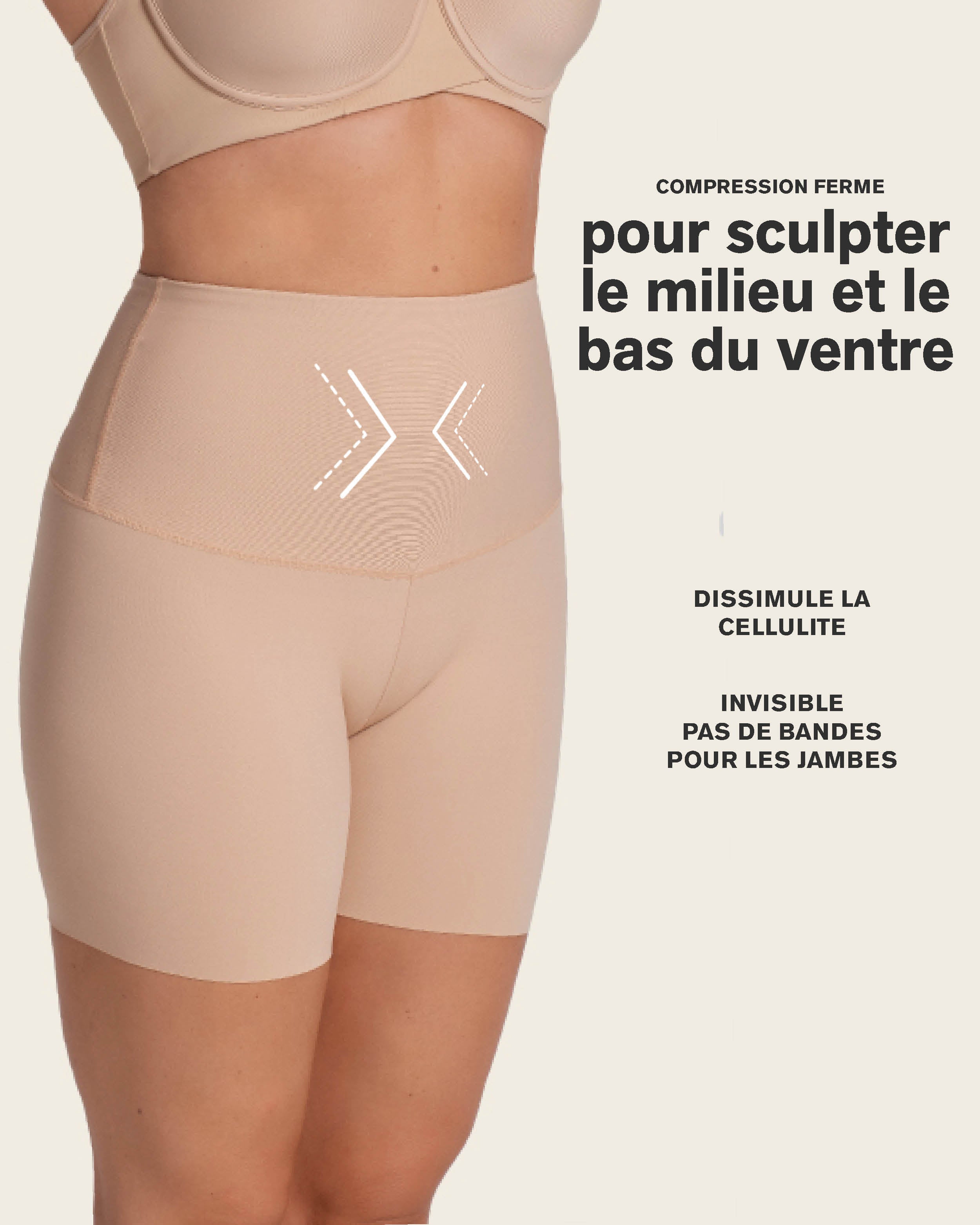 Moderate High-Waisted Shaper Short