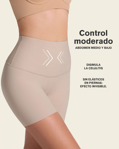 Moderate High-Waisted Shaper Short