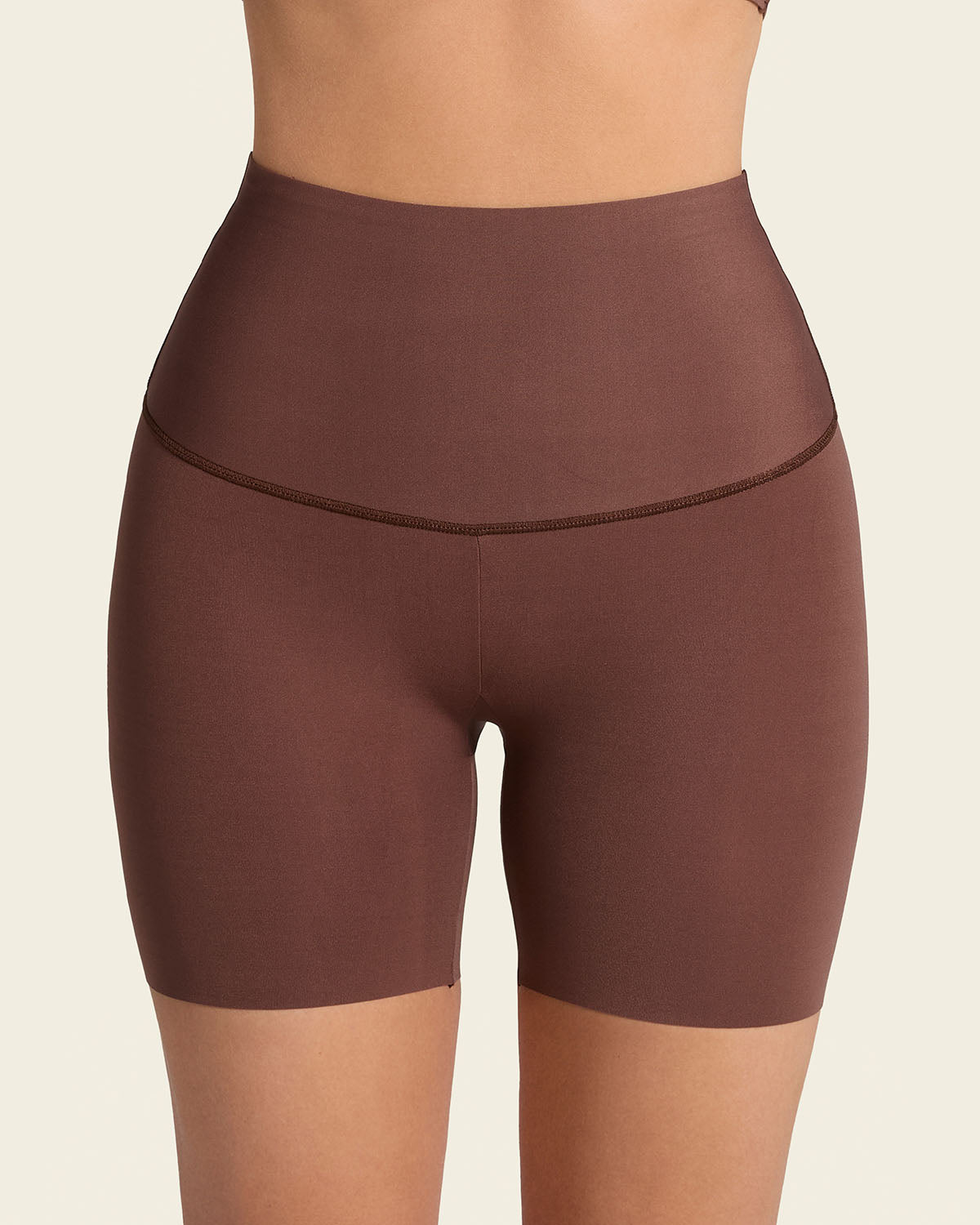 Moderate High-Waisted Shaper Short